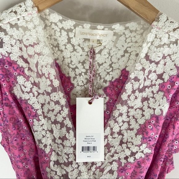 Loveshackfancy Minuet Dress Gypsy love pink - Picture 8 of 10